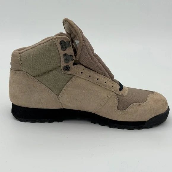 Vintage Merrell Light Traveler Mens 12 Narrow Hiking Boots Tan Suede Outdoors - Picture 10 of 11